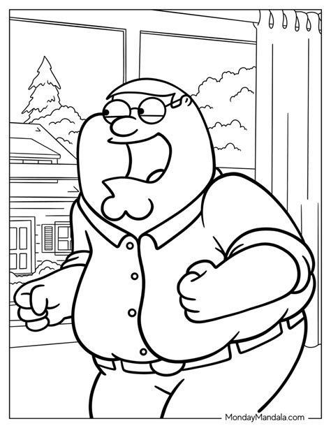 48 Family Guy Coloring Pages